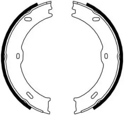 Комлект тормозных накладок MOTAQUIP LVBS798