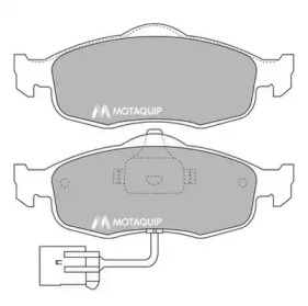 Комплект тормозных колодок MOTAQUIP LVXL661