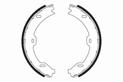 Комлект тормозных накладок MOTAQUIP LVBS804