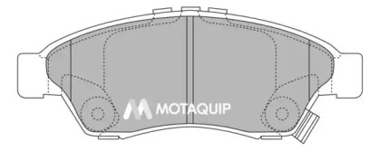 Комплект тормозных колодок MOTAQUIP LVXL1102