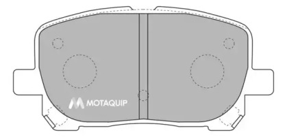 Комплект тормозных колодок MOTAQUIP LVXL1103