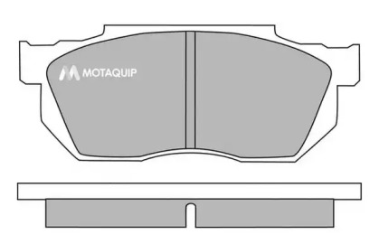 Комплект тормозных колодок MOTAQUIP LVXL678