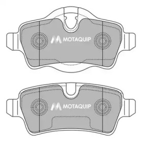 Комплект тормозных колодок MOTAQUIP LVXL1403