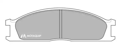 Комплект тормозных колодок MOTAQUIP LVXL687