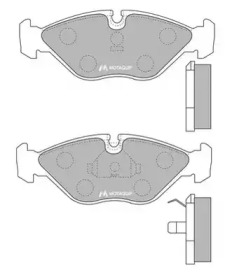 Комплект тормозных колодок MOTAQUIP LVXL689