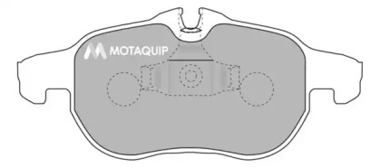 Комплект тормозных колодок MOTAQUIP LVXL1119