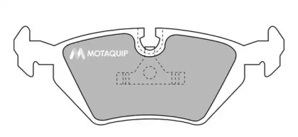 Комплект тормозных колодок MOTAQUIP LVXL700