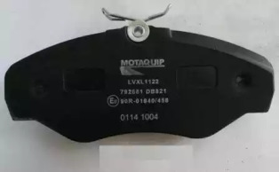 Комплект тормозных колодок MOTAQUIP LVXL1122