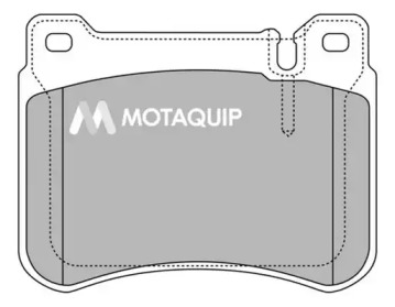 Комплект тормозных колодок MOTAQUIP LVXL1426