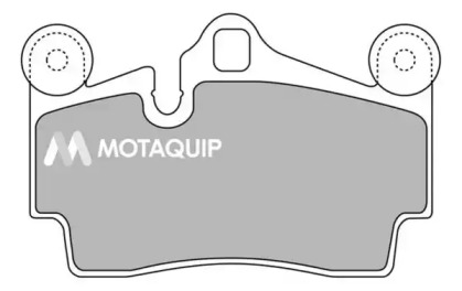 Комплект тормозных колодок MOTAQUIP LVXL1433