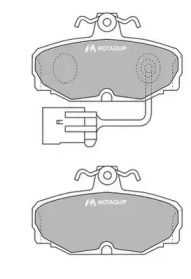 Комплект тормозных колодок MOTAQUIP LVXL708