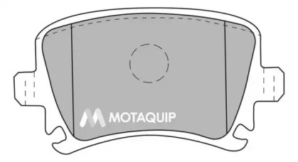 Комплект тормозных колодок MOTAQUIP LVXL1141