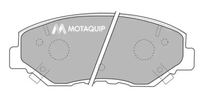 Комплект тормозных колодок MOTAQUIP LVXL1150