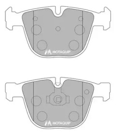 Комплект тормозных колодок MOTAQUIP LVXL1169