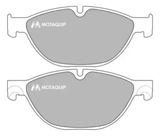 Комплект тормозных колодок MOTAQUIP LVXL1666