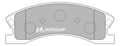 Комплект тормозных колодок MOTAQUIP LVXL1199