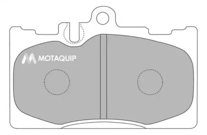 Комплект тормозных колодок MOTAQUIP LVXL1205