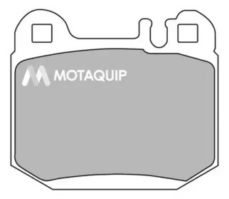 Комплект тормозных колодок MOTAQUIP LVXL1214