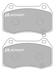 Комплект тормозных колодок MOTAQUIP LVXL1219