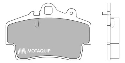 Комплект тормозных колодок MOTAQUIP LVXL1226