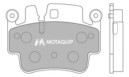 Комплект тормозных колодок MOTAQUIP LVXL1228