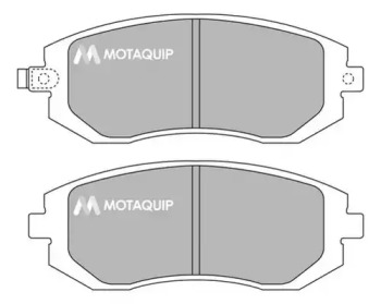 Комплект тормозных колодок MOTAQUIP LVXL1233