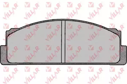 Комплект тормозных колодок VILLAR 626.0003