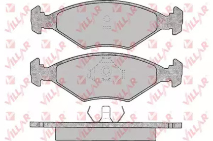 Комплект тормозных колодок VILLAR 626.0016