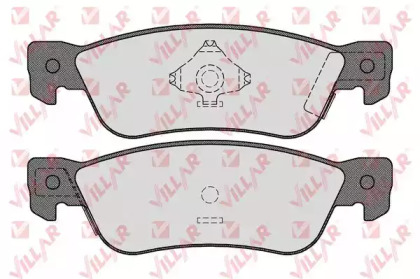 Комплект тормозных колодок VILLAR 626.0052
