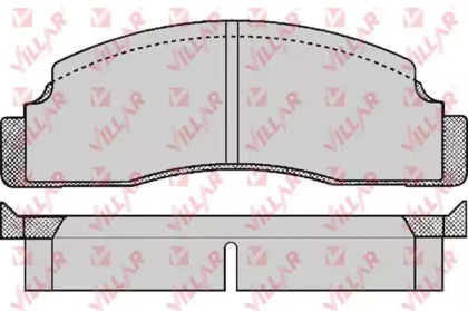 Комплект тормозных колодок VILLAR 626.0142