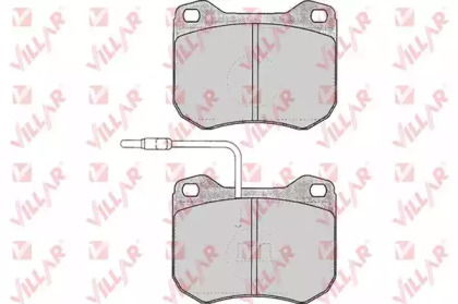 Комплект тормозных колодок VILLAR 626.0146