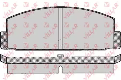 Комплект тормозных колодок VILLAR 626.0160