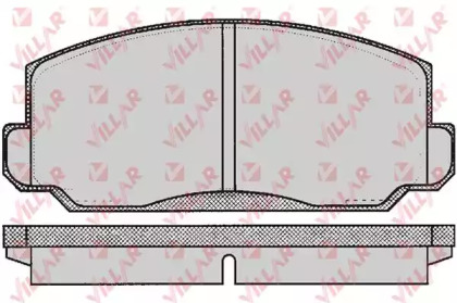 Комплект тормозных колодок VILLAR 626.0183