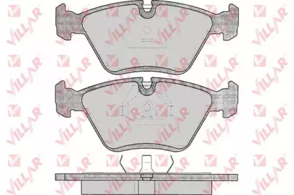 Комплект тормозных колодок VILLAR 626.0193