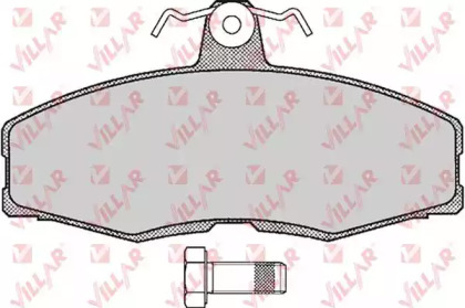 Комплект тормозных колодок VILLAR 626.0234