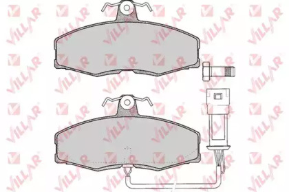 Комплект тормозных колодок VILLAR 626.0235