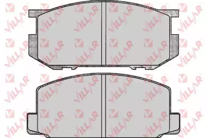 Комплект тормозных колодок VILLAR 626.0248