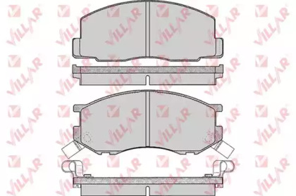 Комплект тормозных колодок VILLAR 626.0270