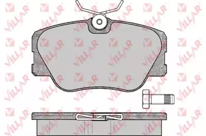 Комплект тормозных колодок VILLAR 626.0280