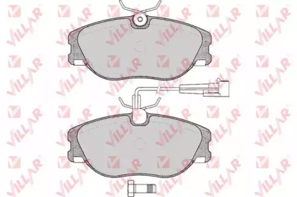 Комплект тормозных колодок VILLAR 626.0286