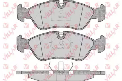 Комплект тормозных колодок VILLAR 626.0304