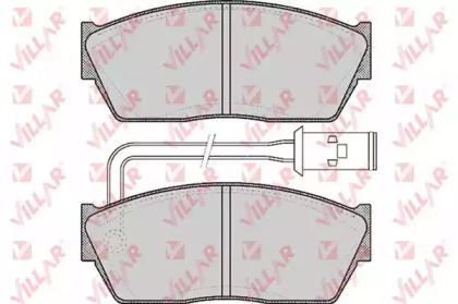 Комплект тормозных колодок VILLAR 626.0308