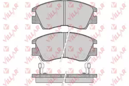 Комплект тормозных колодок VILLAR 626.0315