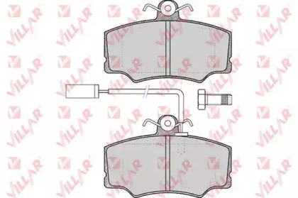 Комплект тормозных колодок VILLAR 626.0316