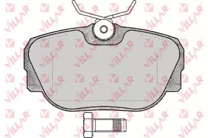 Комплект тормозных колодок VILLAR 626.0319
