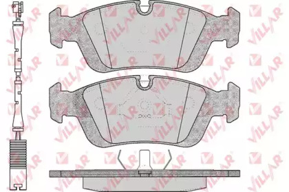 Комплект тормозных колодок VILLAR 626.0331A