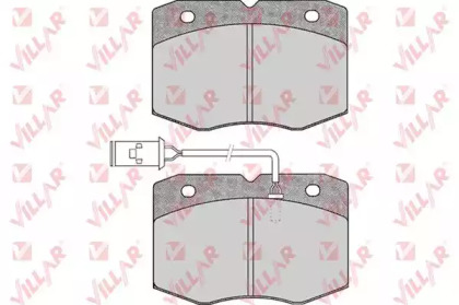 Комплект тормозных колодок VILLAR 626.0388