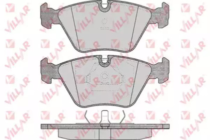 Комплект тормозных колодок VILLAR 626.0417