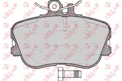 Комплект тормозных колодок VILLAR 626.0492