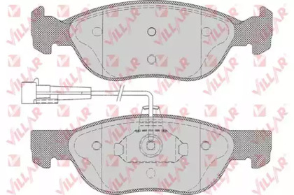 Комплект тормозных колодок VILLAR 626.0496